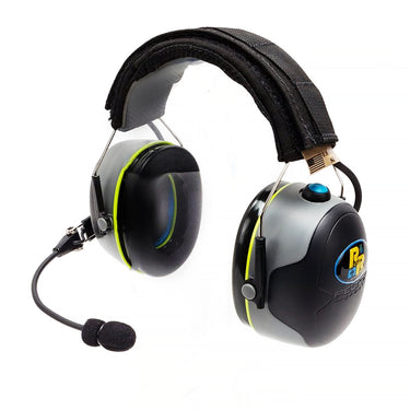 Racing Radios Peltor Two-Way Headset with noise-canceling microphone and foam ear seals